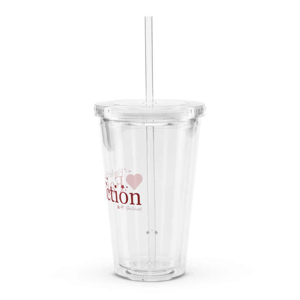 Fueled by Fanfiction Clear Cup with Straw product image (4)