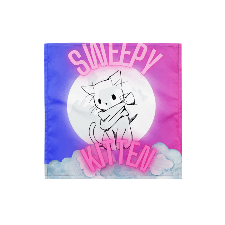Kitten in the sky- Neko collection (bandana) product image (1)