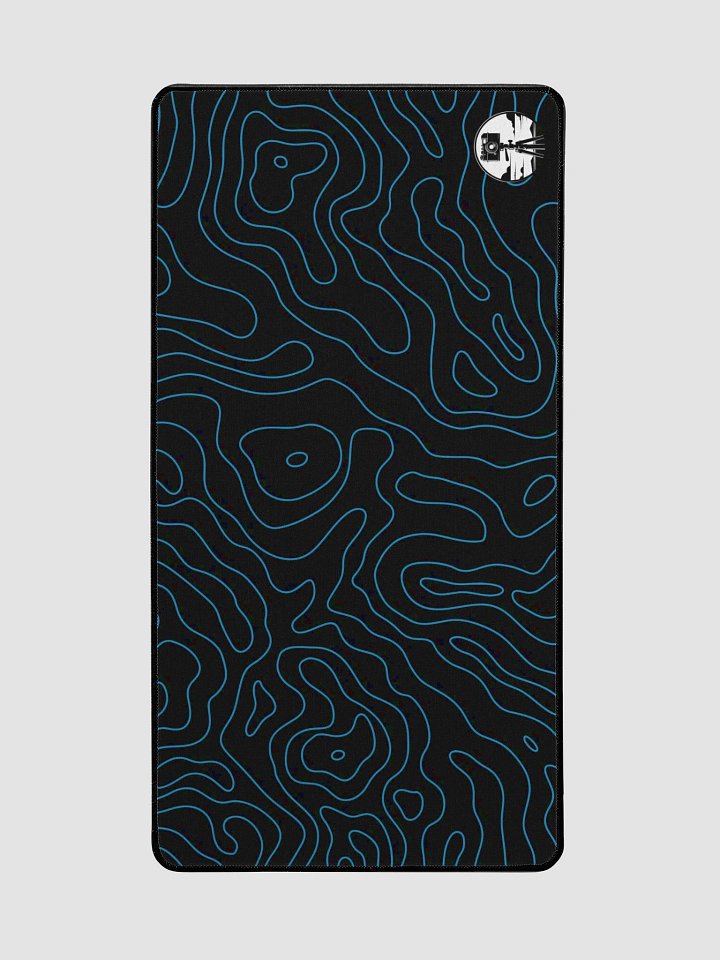 Blue/Black Damascus Deskpad product image (2)