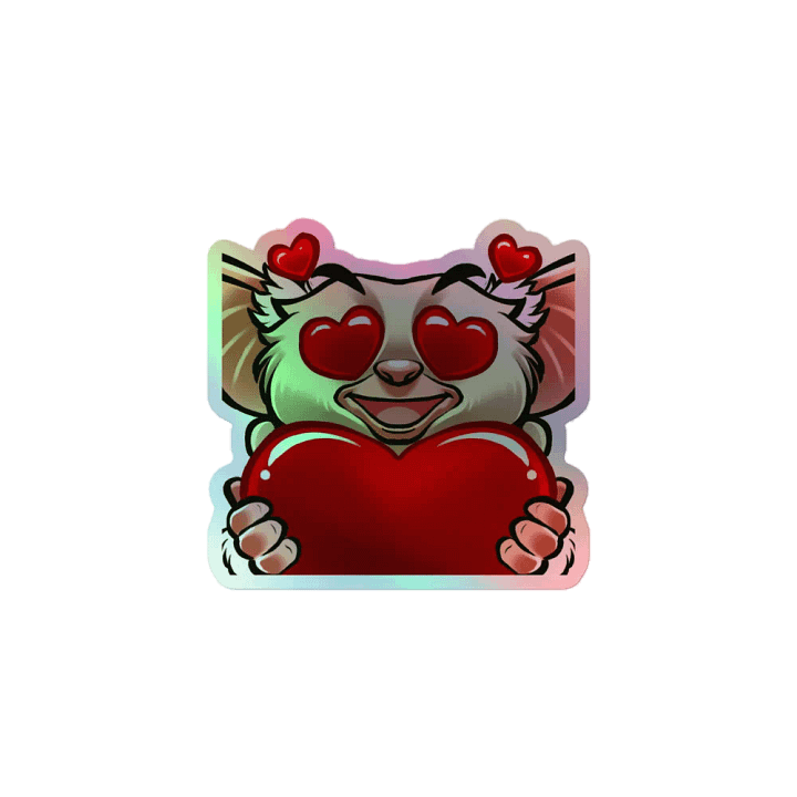 Love Struck Holographic Sticker product image (1)