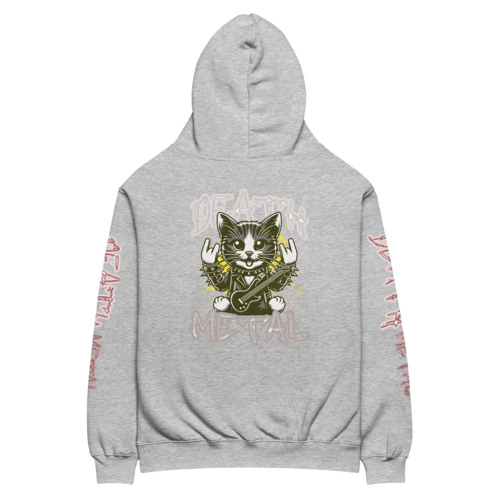 Rock 'n' Roll Feline Oversized Hoodie product image (23)