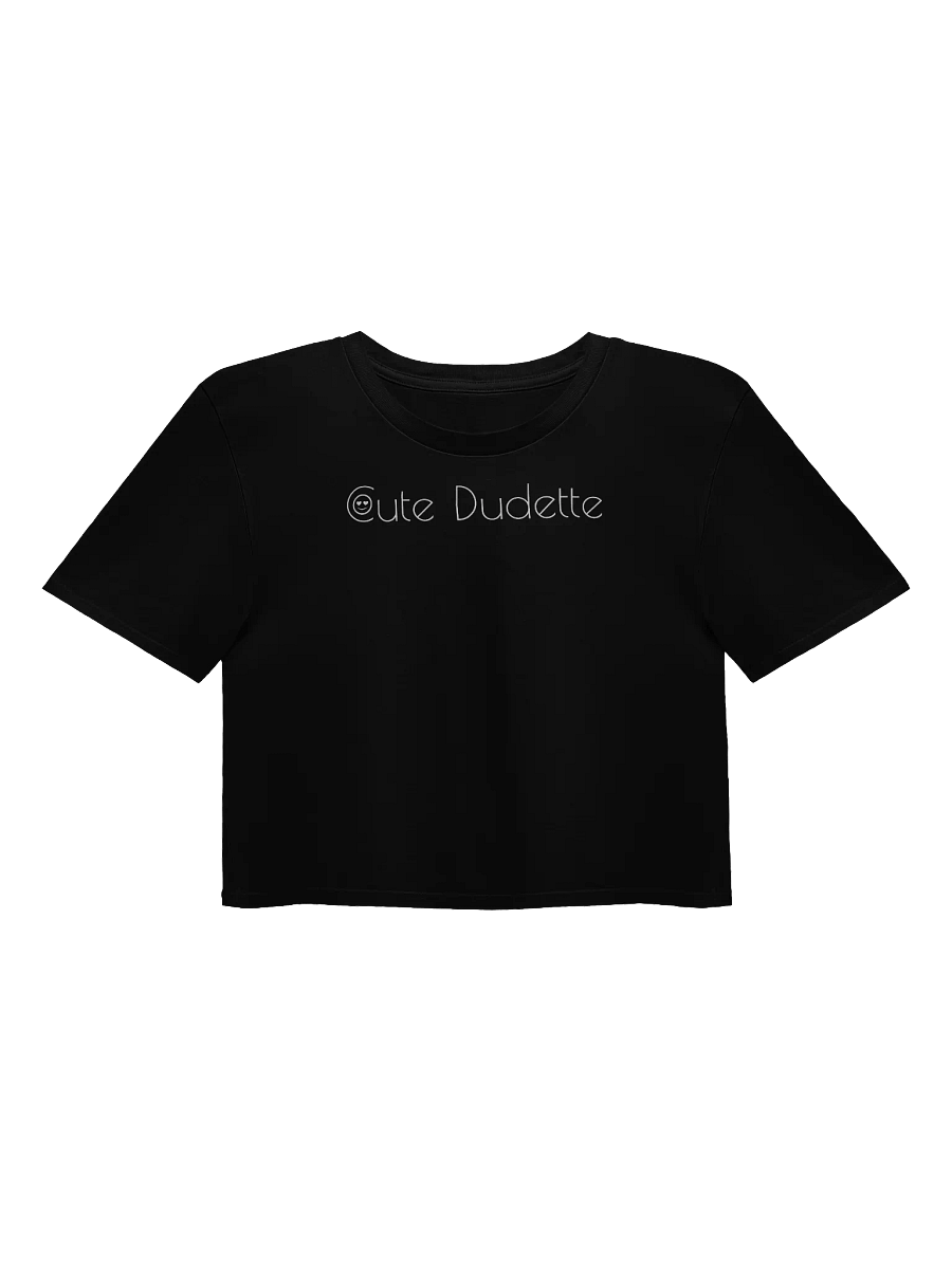 Cute Dudette Crop Top product image (2)