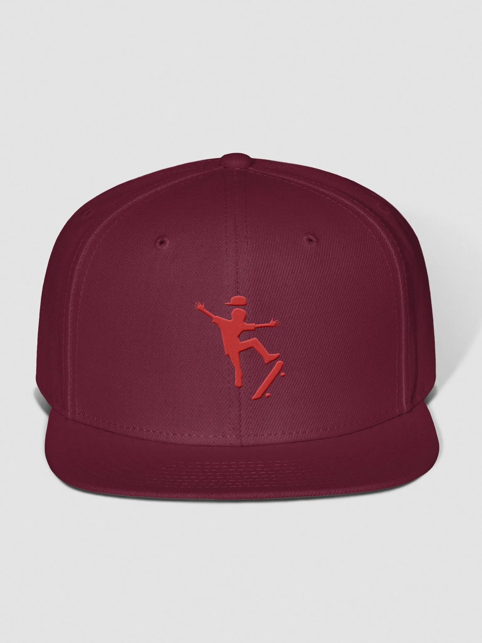 Dazzle Deck Burgundy Maroon Baseball Cap product image (1)