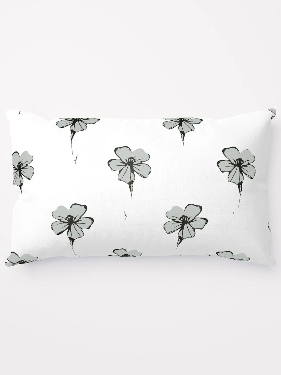 Monochrome Maze Floral Pillows product image (5)