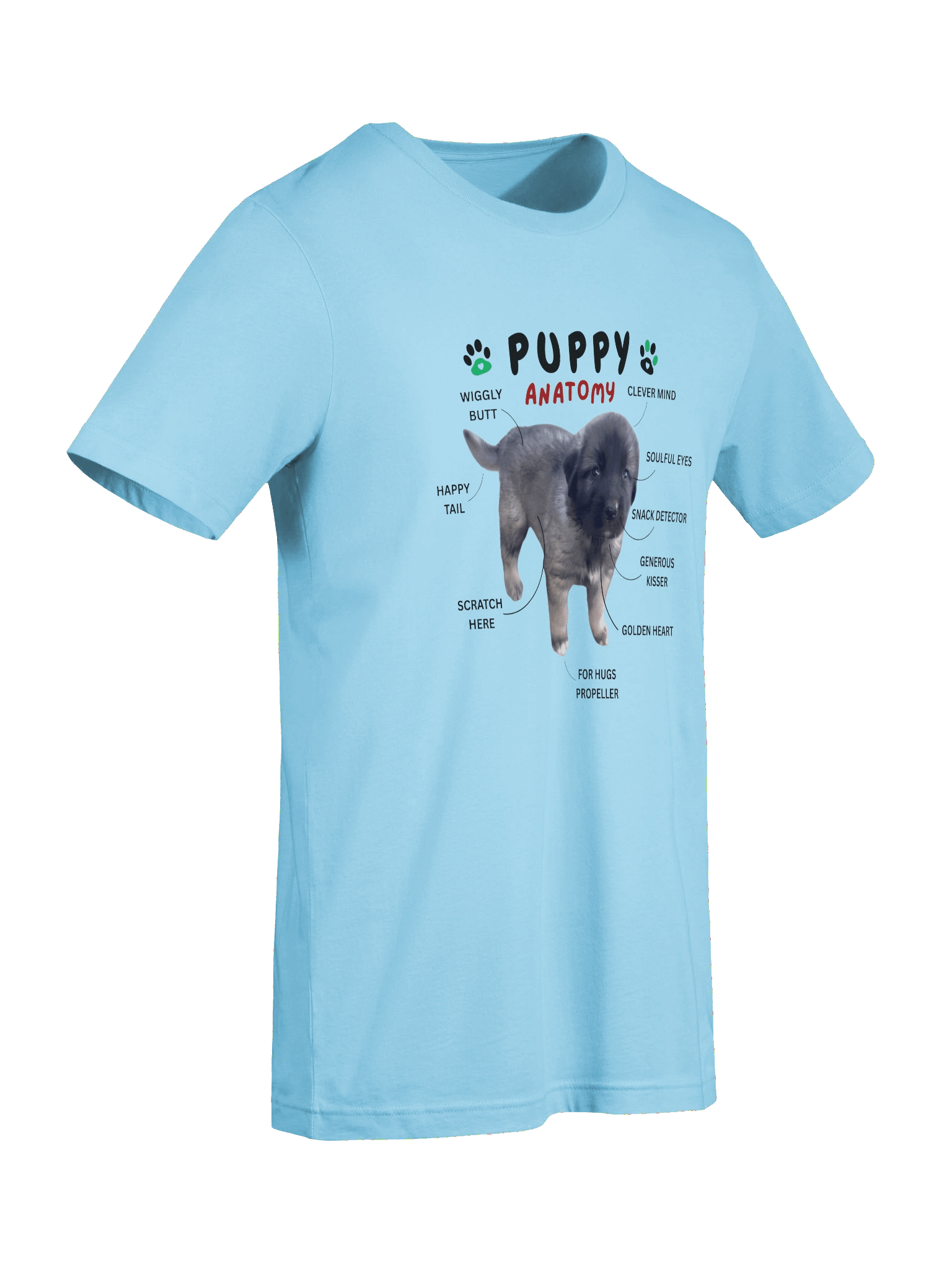 Puppy Anatomy T-Shirt | Dog Lover Humour product image (9)