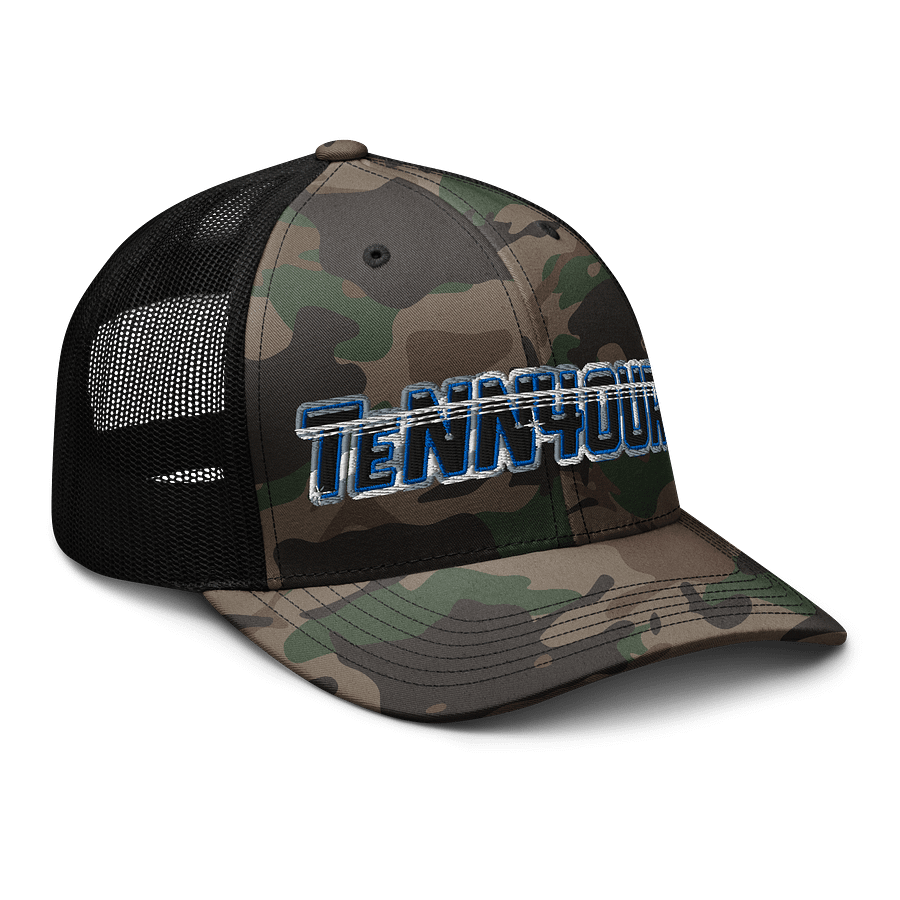 TENN4OUR Camo Trucker Hat product image (6)