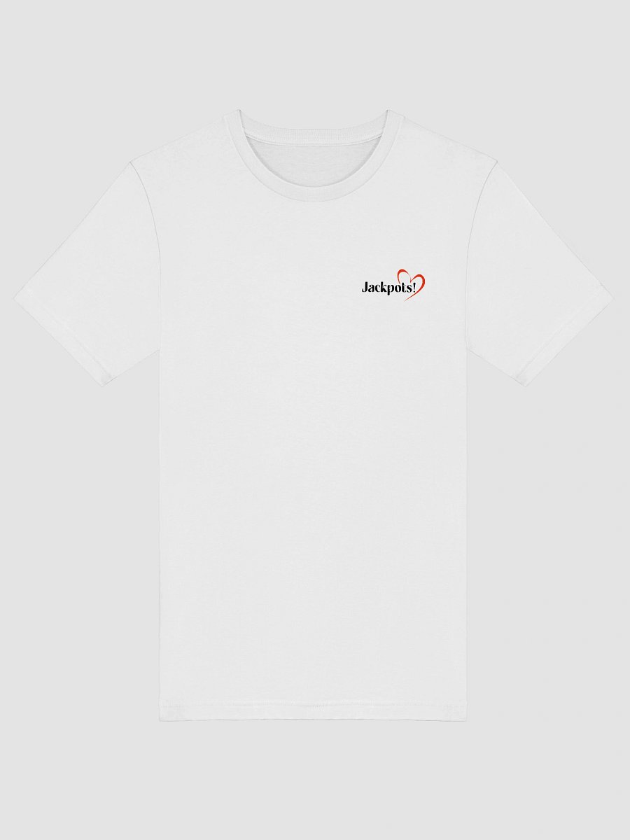 I Love Jackpots! – Chickie White Tee (❤️ Heart Edition) product image (6)