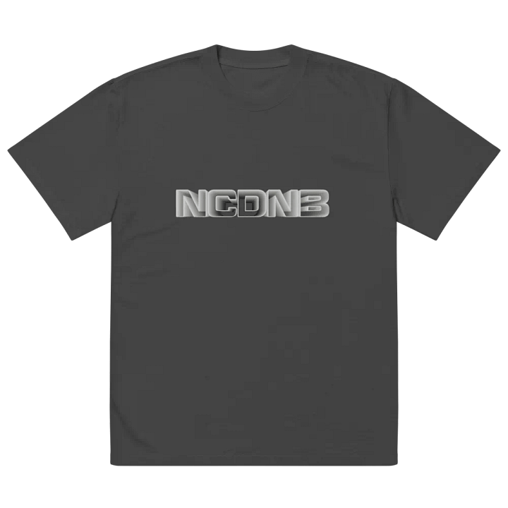 NCDNB Logo AS Colour Premium Oversized Faded T-Shirt product image (2)