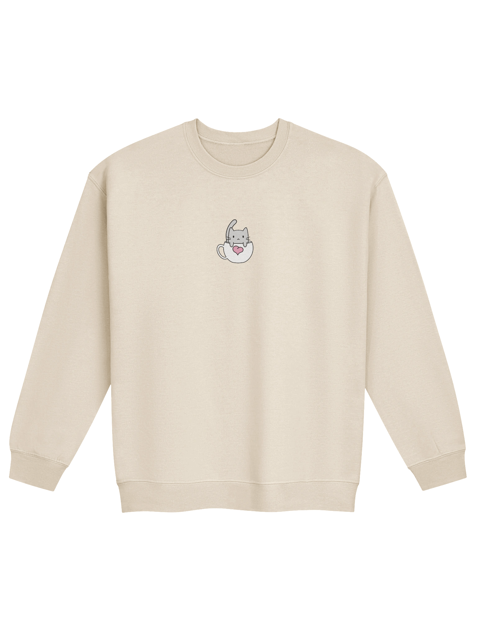 Softie's Café Logo Sweatshirt || Centered, Printed product image (1)