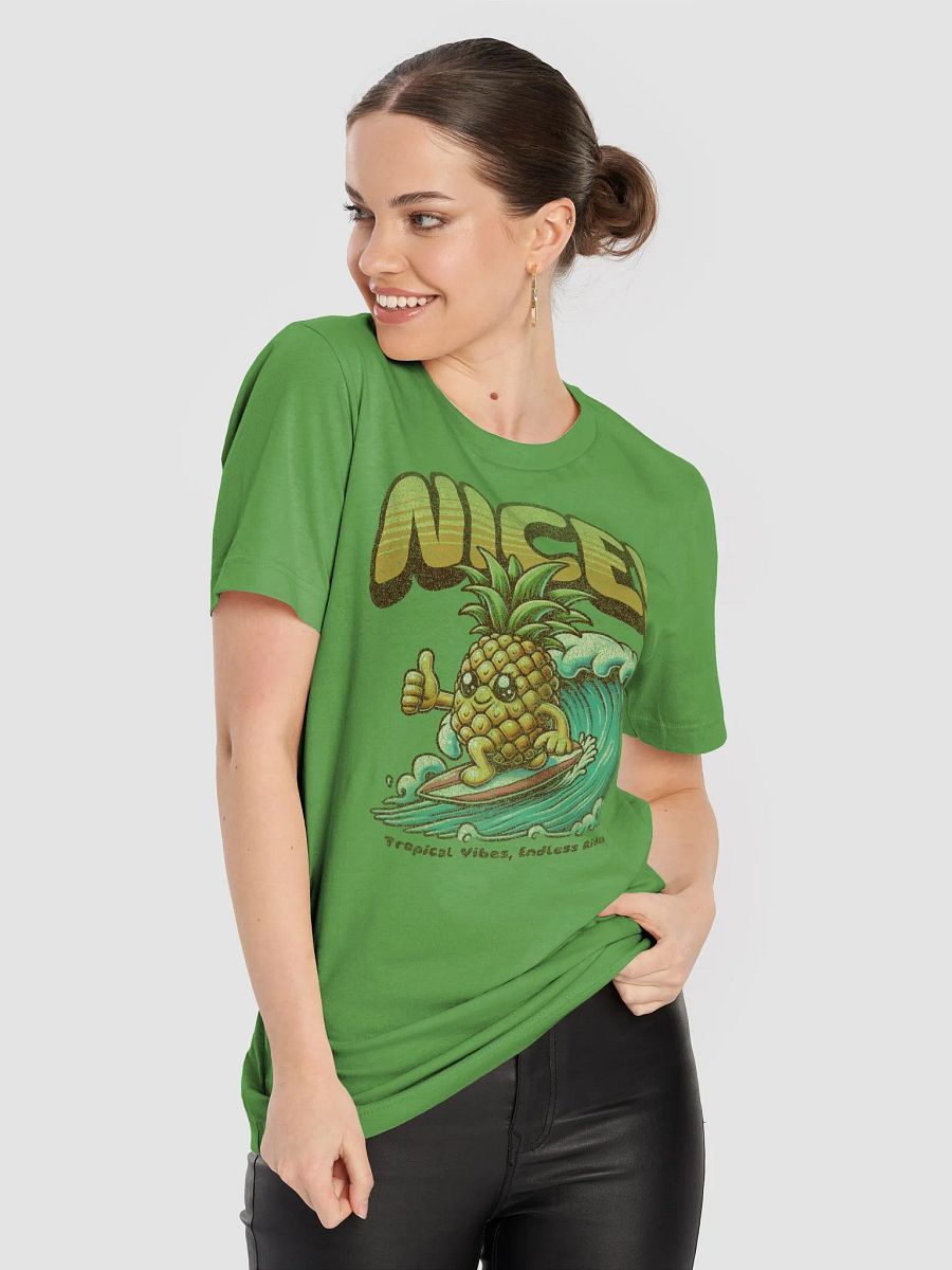 Catch a Wave with the Surfer Pineapple Dude! Fun Graphic Tee Makes Summer Beach Style Easy product image (4)