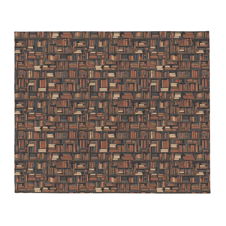 Bookshelf Pattern Throw Blanket product image (1)