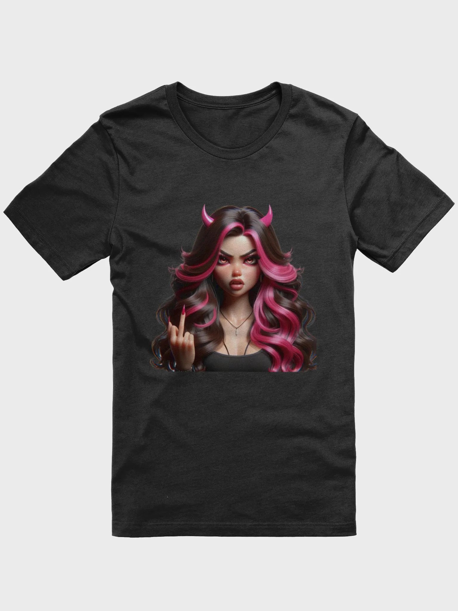 Devil Horns unisex t-shirt product image (6)