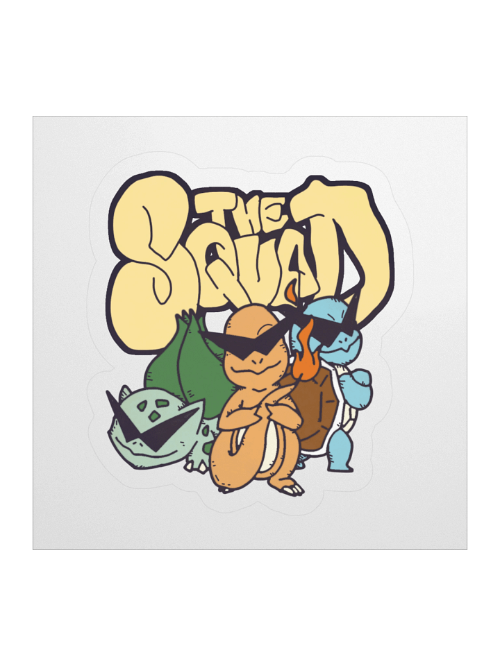 The Squad Kiss Cut Stickers product image (1)