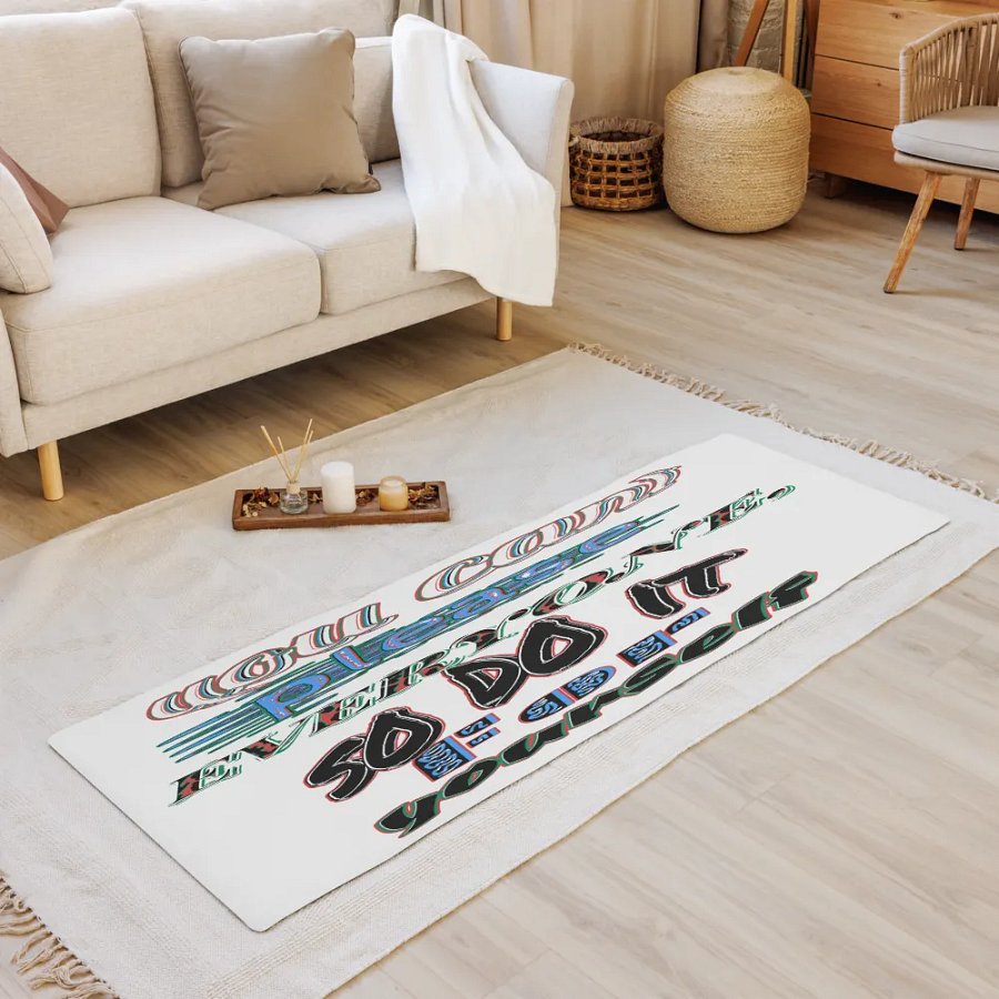 You Cant Please Everyone, So Do It For Yourself - White - Yoga Mat product image (8)