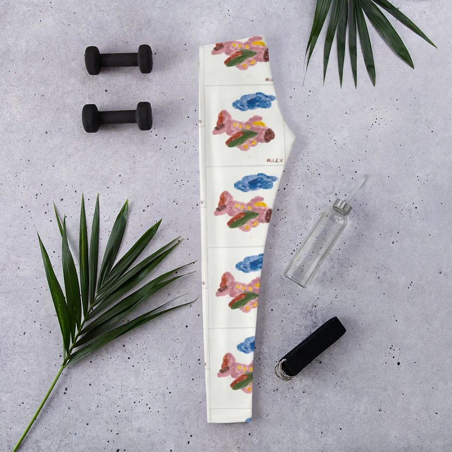 Kid Airplane (All-Over Print Leggings) product image (5)