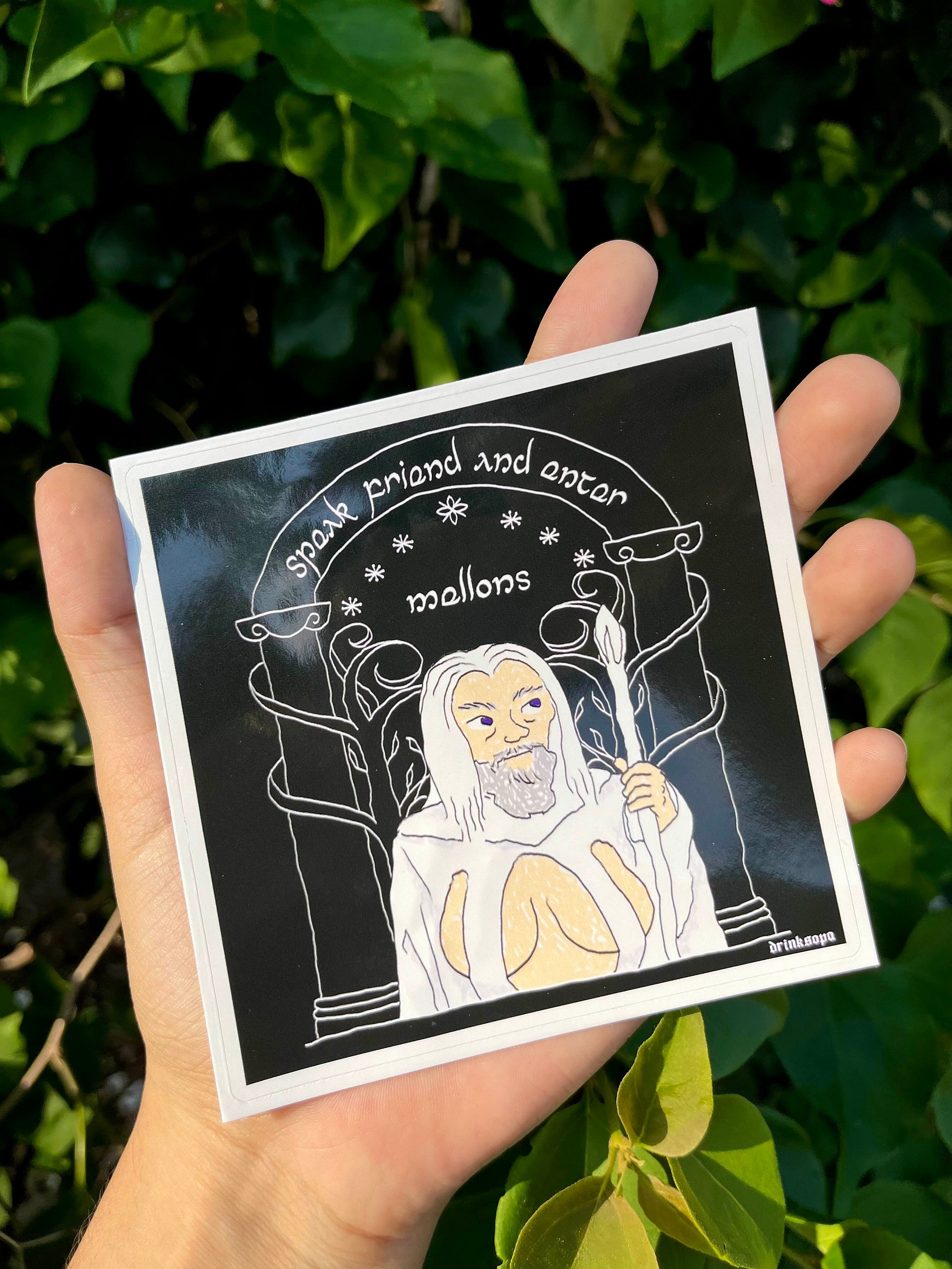 Gandalf naturales sticker product image (2)