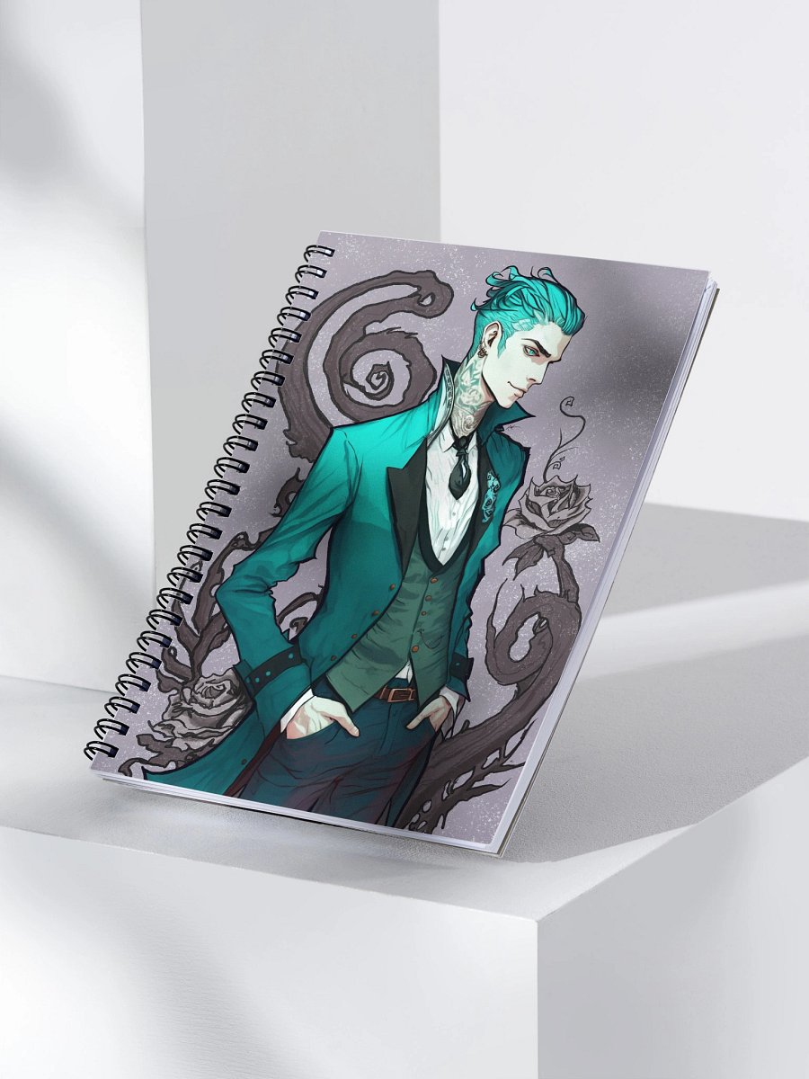 Izael of Shadows Spiral Bound Notebook product image (3)
