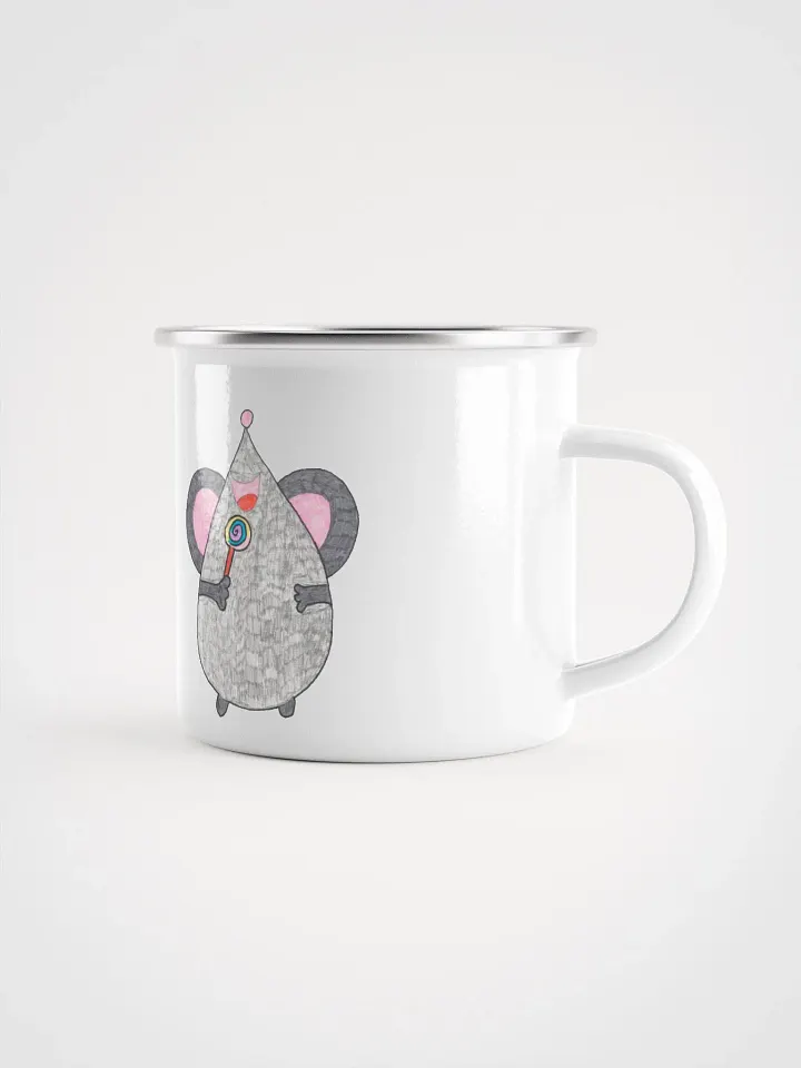 Lollipop mouse enamel mug product image (2)