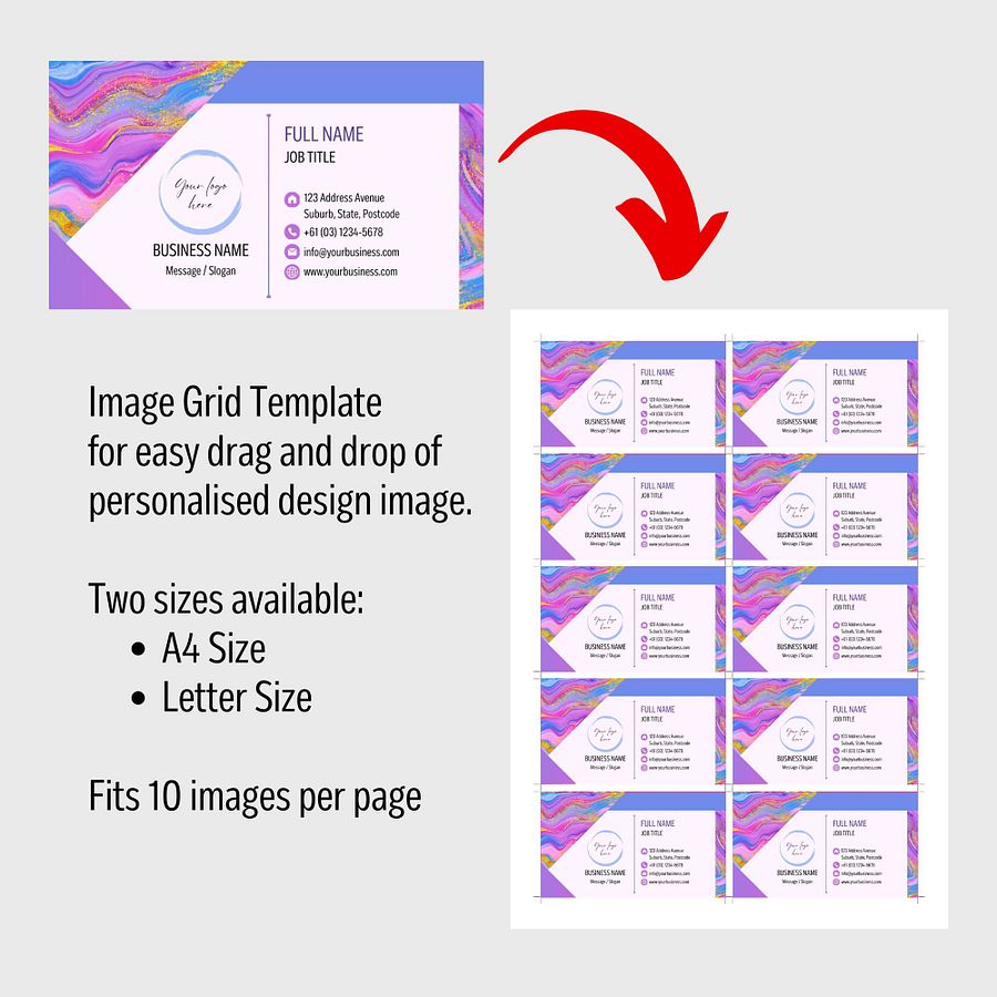 Unicorn - Business Card Template product image (8)