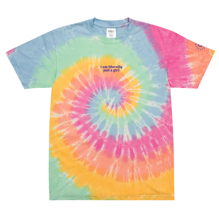 Just A Girl Tie Dye T-Shirt product image (1)