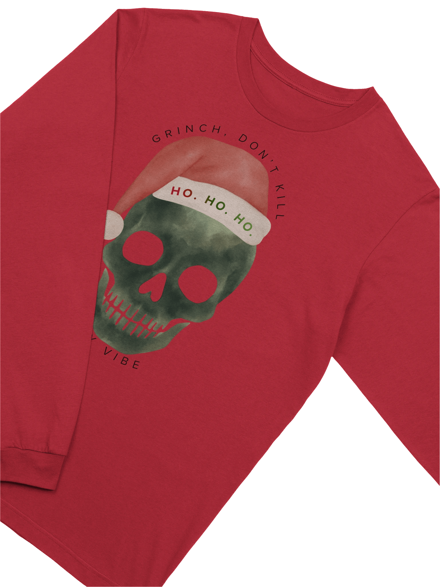 Grinch Vibes Long Sleeve Tee product image (2)