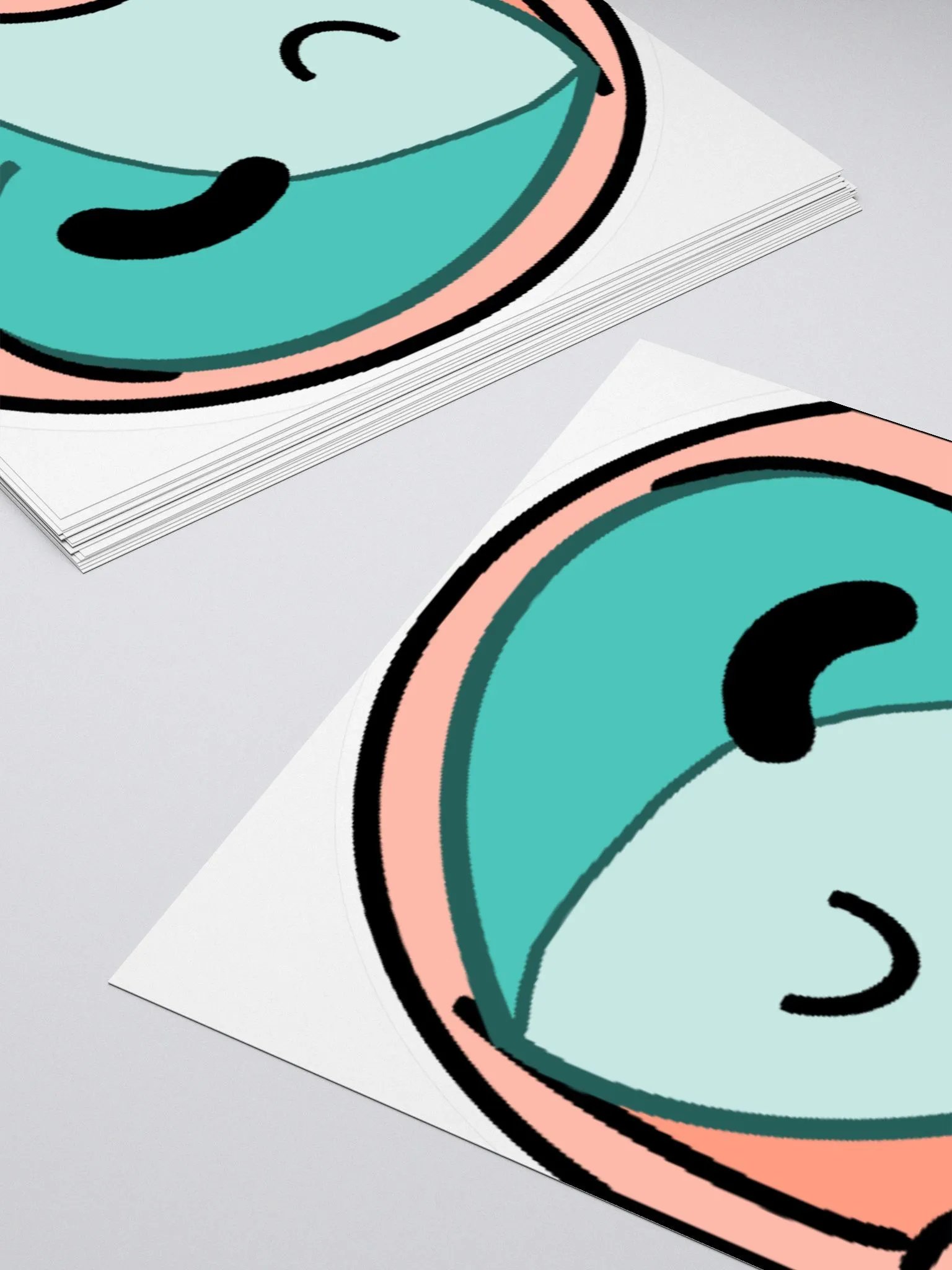 Cozy Shark Sticker product image (4)