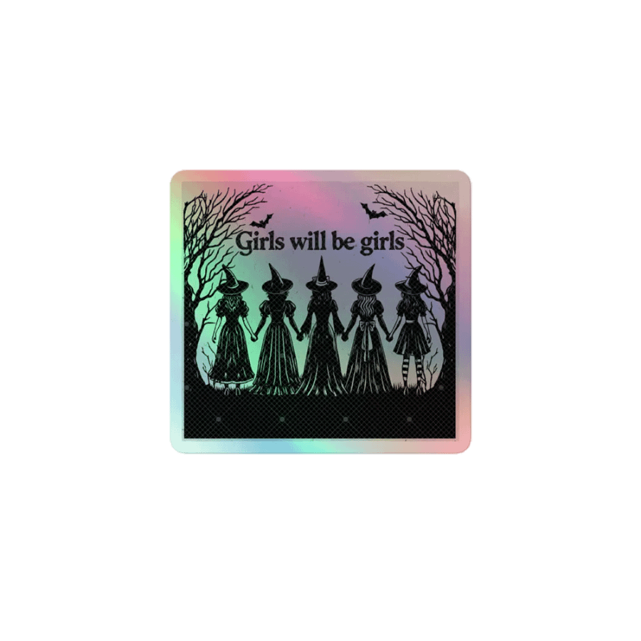 Girls will be Girls sticker product image (1)