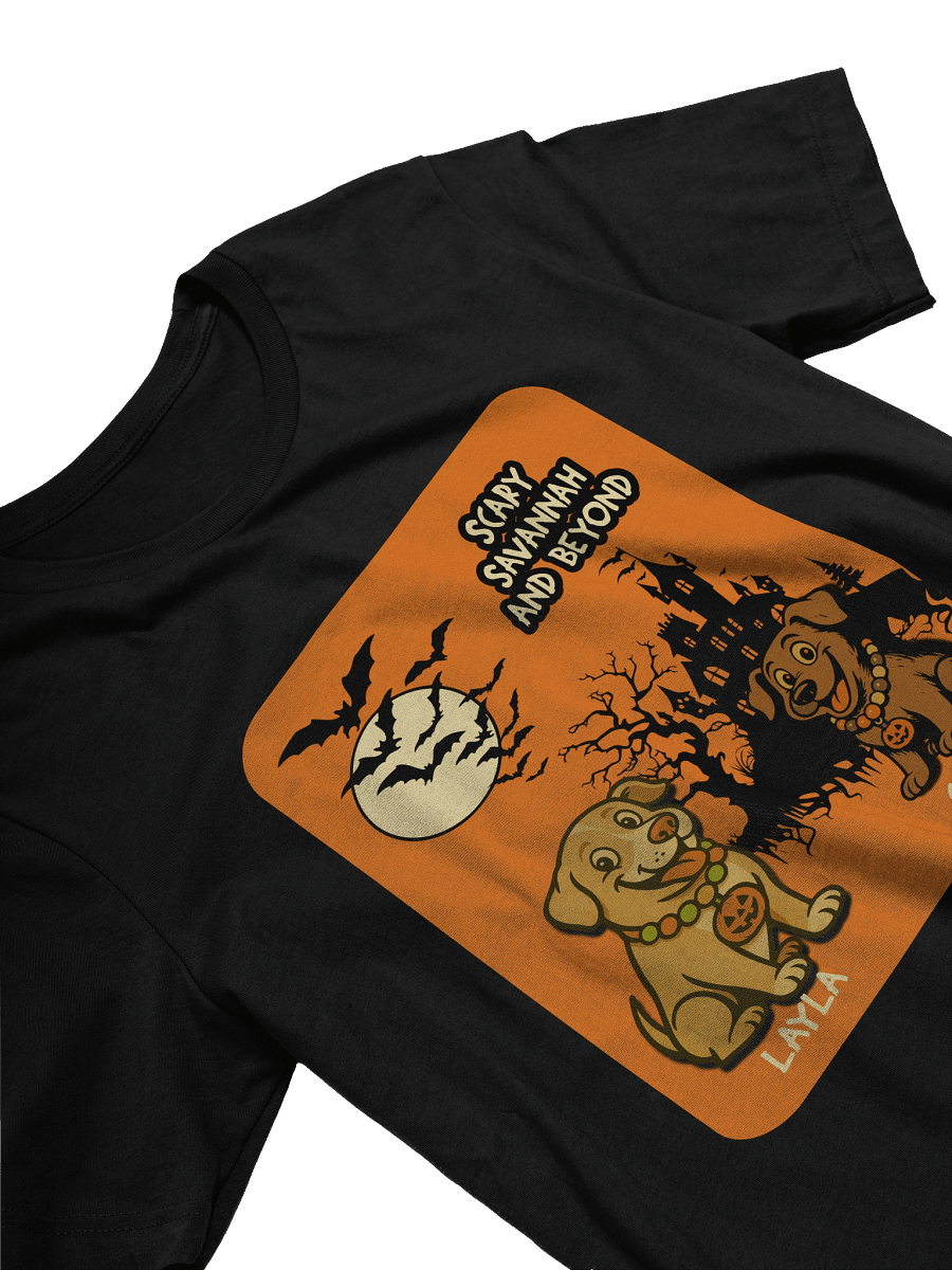 Scary Savannah Layla and Coffee Tee Spooky Season product image (3)