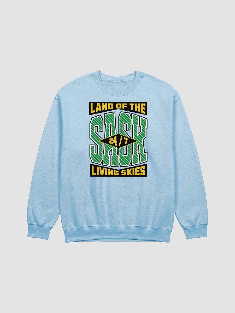 Sask Land Of The Living Skies 24/7 Classic Crewneck Sweatshirt product image (20)