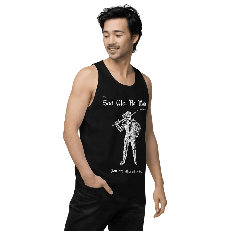 Sad Wet Rat Man Tank Top product image (3)