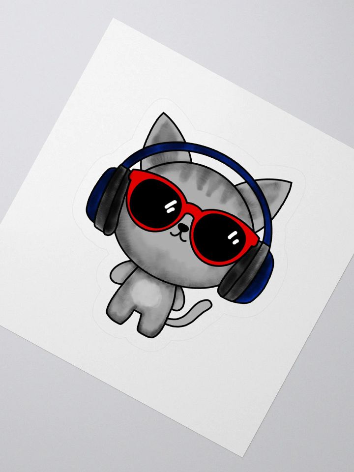 Kitty Vibes Sticker Set product image (5)