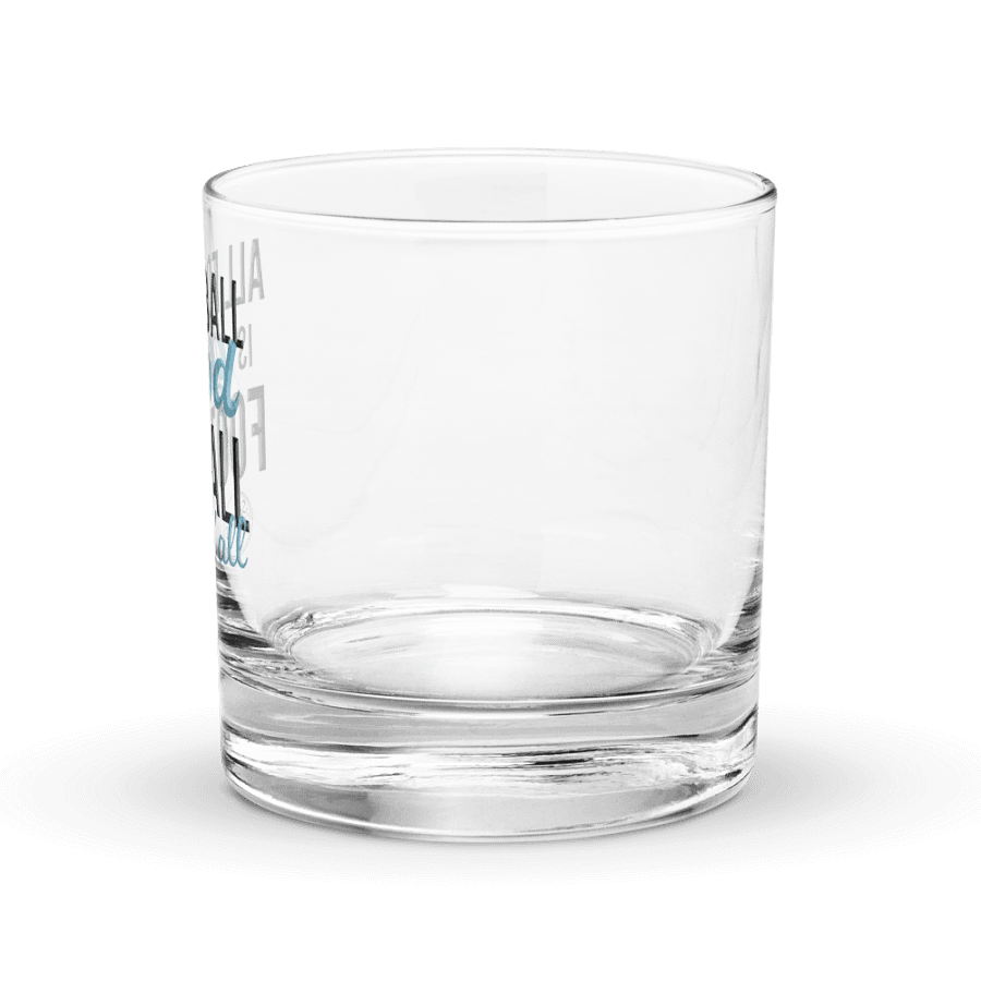 All Football is Good Football Y'all Rocks Glass product image (2)