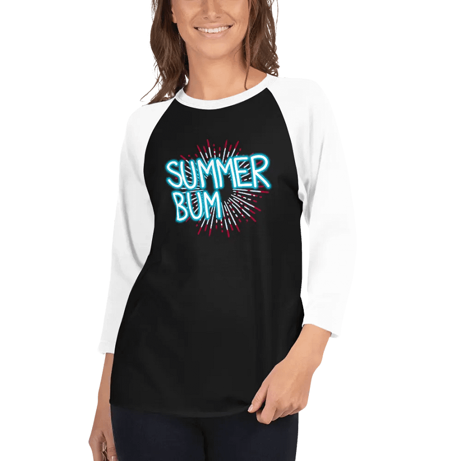 Summer Bum - Baseball Shirt product image (4)