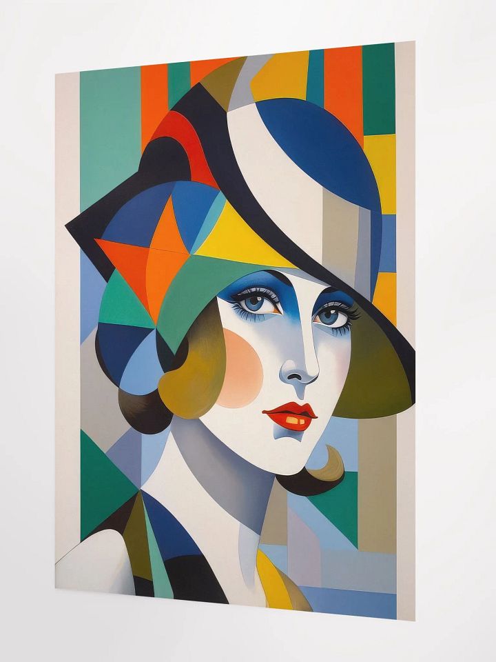 Vibrant Betty - Flapper Girl Poster - Medium Size 18x24 Inches product image (2)