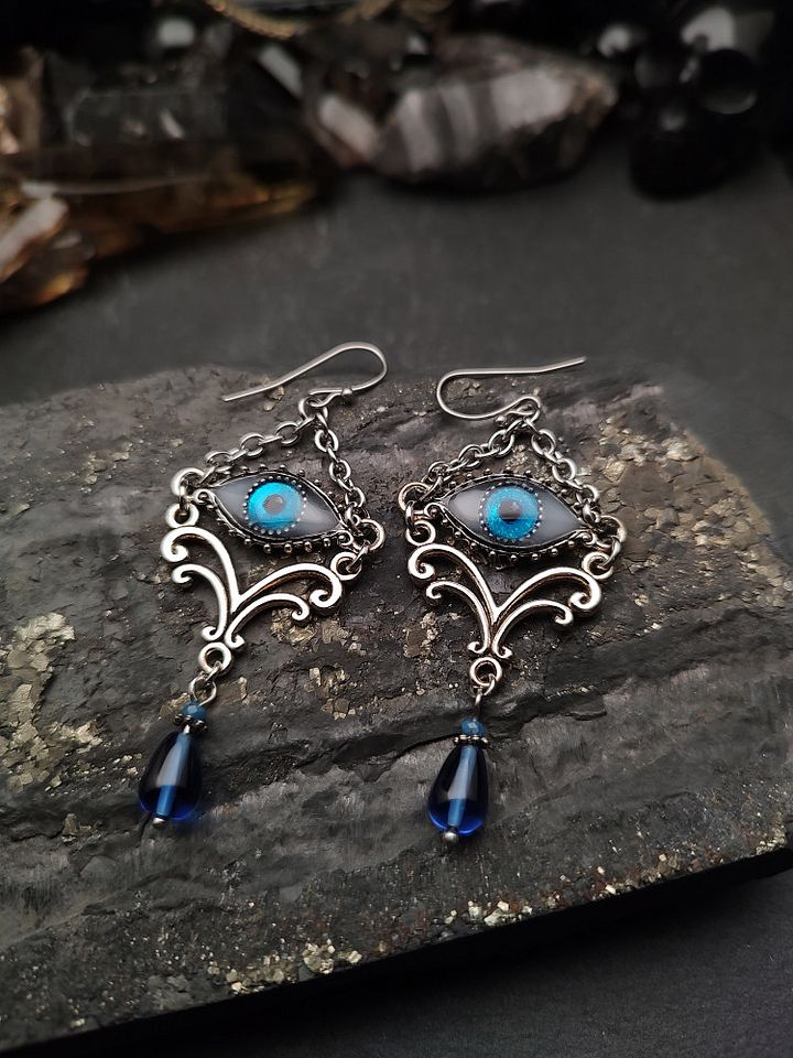 Earrings Eyes - Water Guardian product image (1)