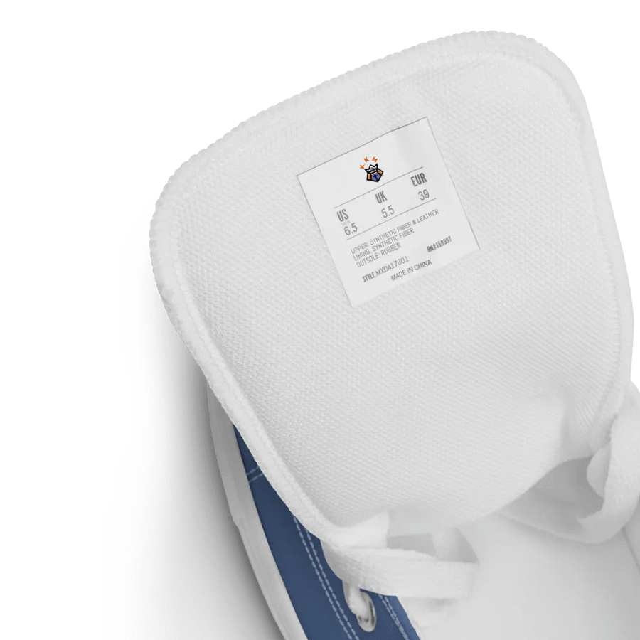 KKM Kashmir Blue High Tops product image (12)