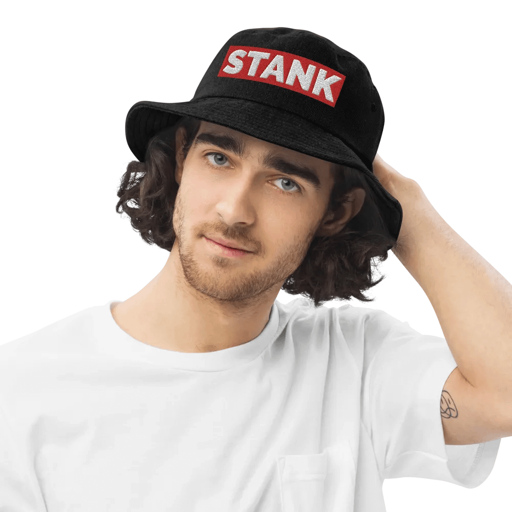 STANK FARM [RED LABEL] Signature Denim Bucket Hat product image (9)