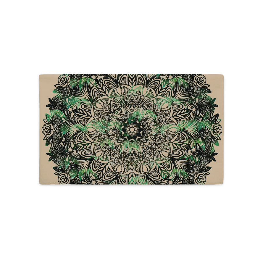 Mystic Garden Mandala Pillow Case product image (8)
