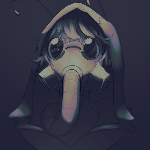 What a silly little fella :>
Belongs to @whimsical_bee !!

#art #oc #artistoninsta #originalcharacter #illustration #artwork ...