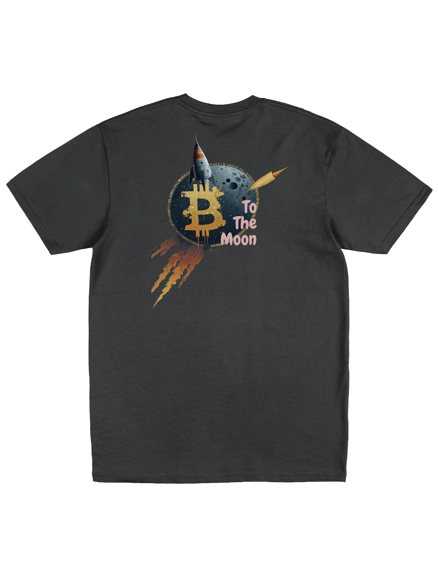 Bitcoin To The Moon Tee, Crypto Trend Shirt, Perfect Gift product image (4)