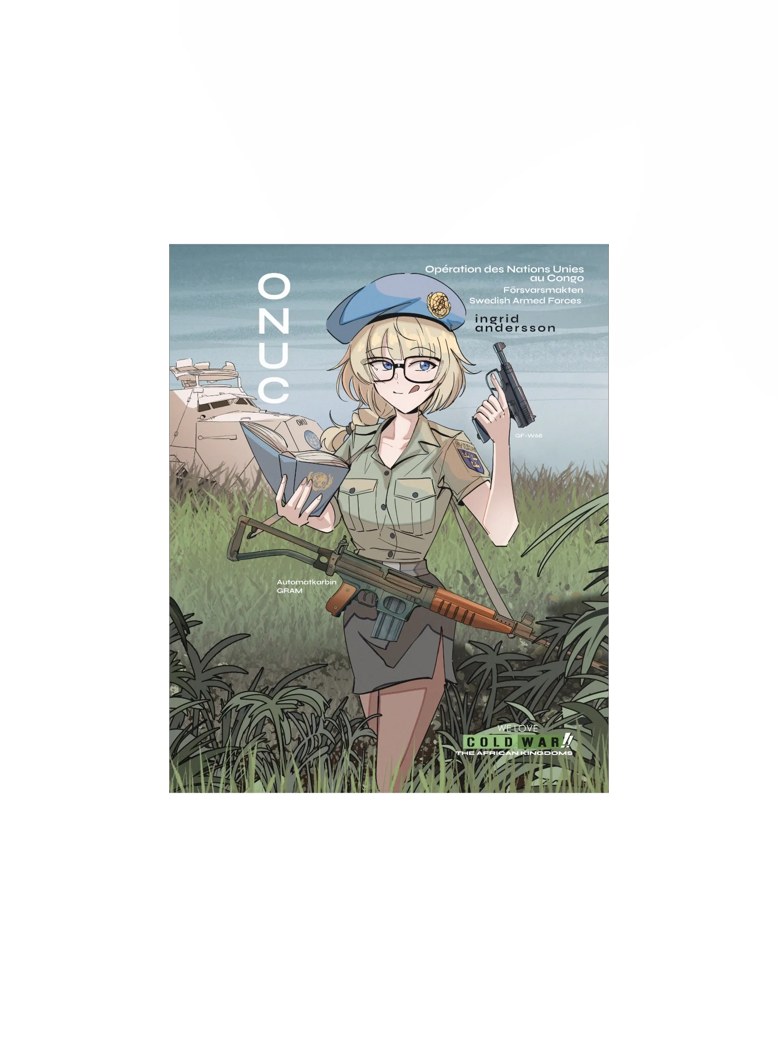Swedish ONUC Peacekeeper Girl Ingrid Andersson product image (1)
