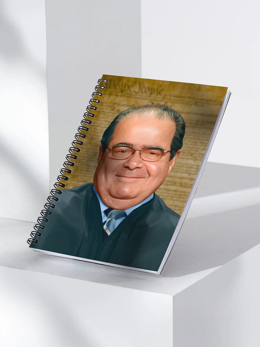 Antonin Scalia Spiral Notebook product image (4)