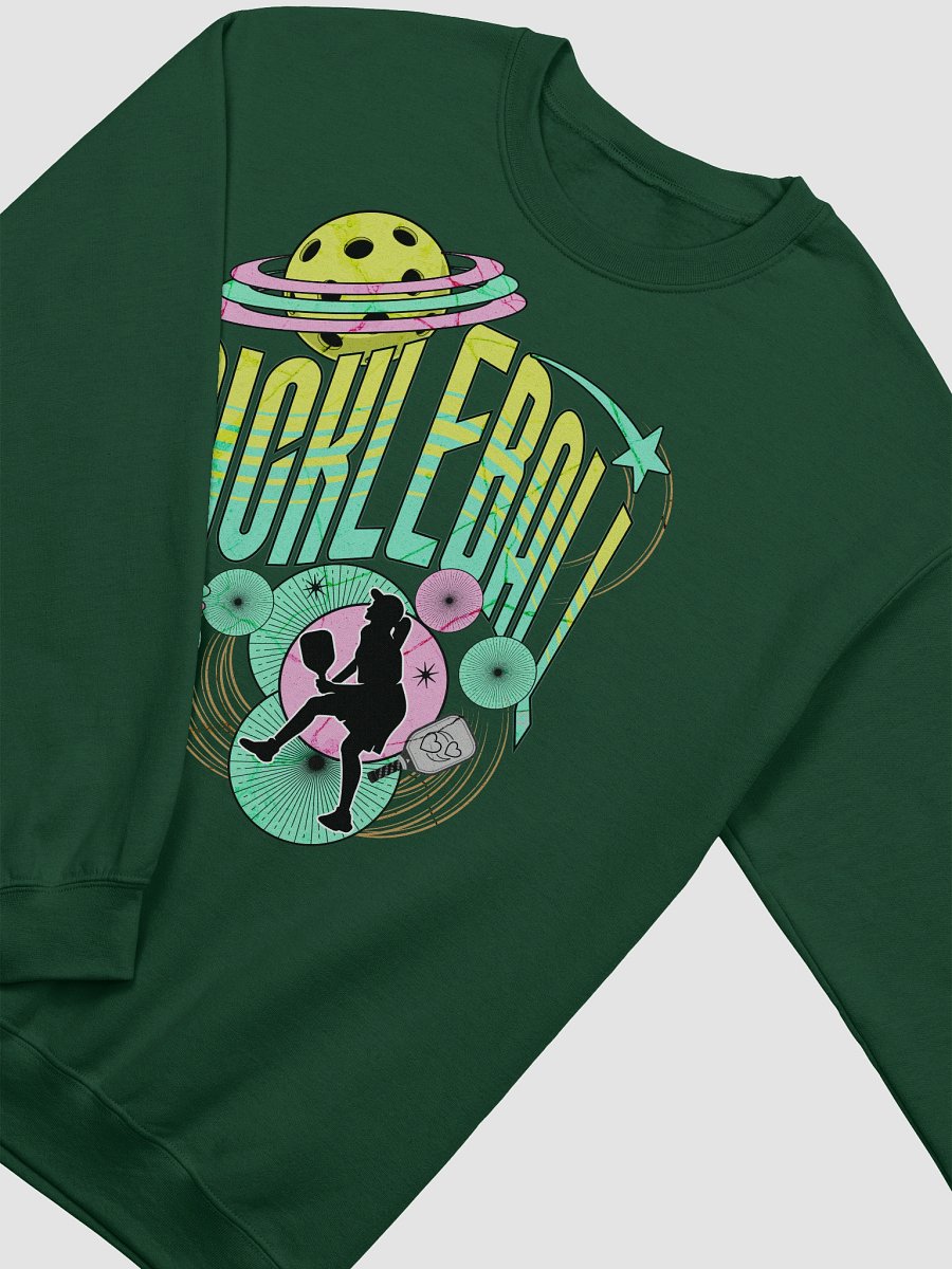 Pickleball Space Crewneck Sweatshirt product image (6)