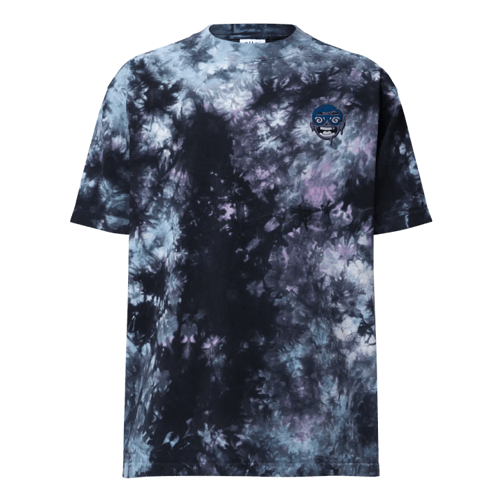 Tie-Dye Drippy Embroidered Face Tee (Mens) product image (1)