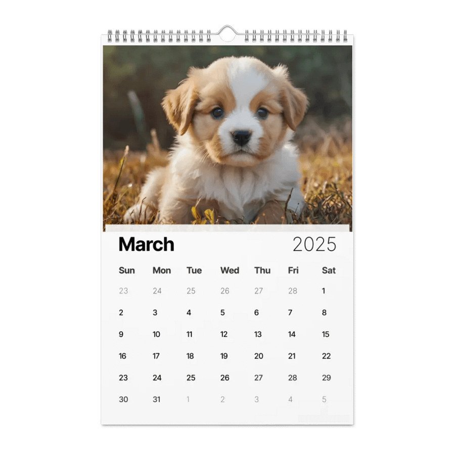 CZ229 Puppies Calendar product image (9)