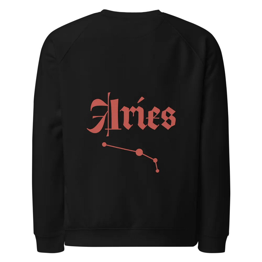 Mystic Aries Circle Organic Sweatshirt product image (13)