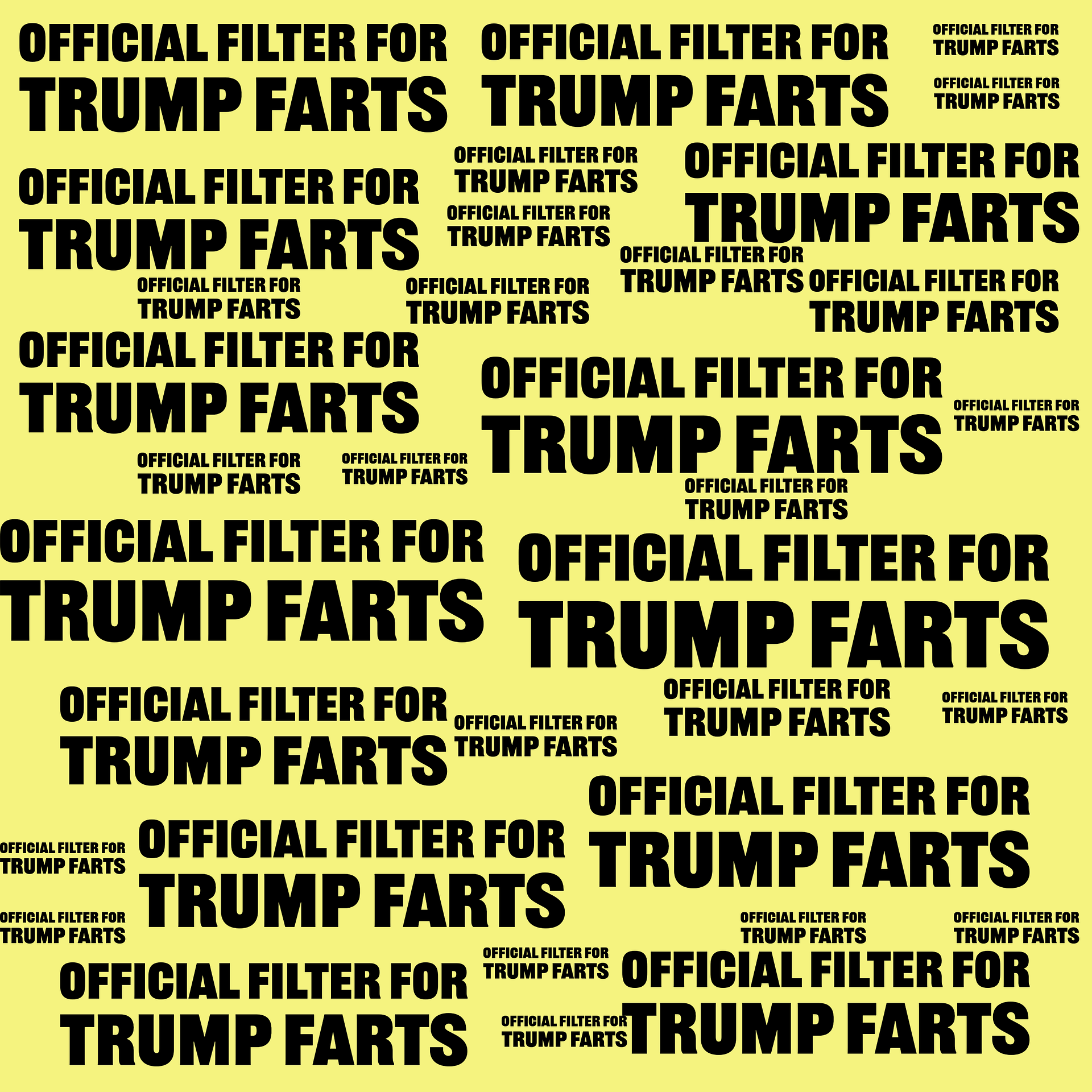 Trump Fart Filtration Face Mask product image (4)
