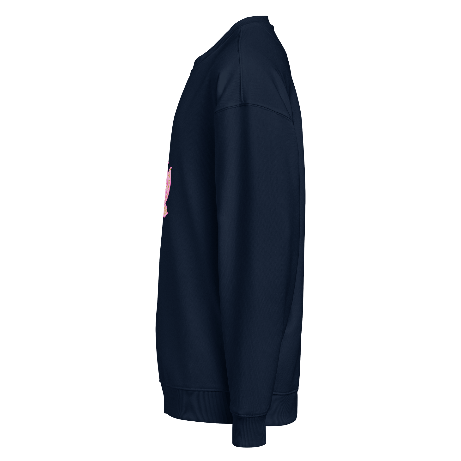 Golden Lotus Unisex Organic Sweatshirt product image (3)