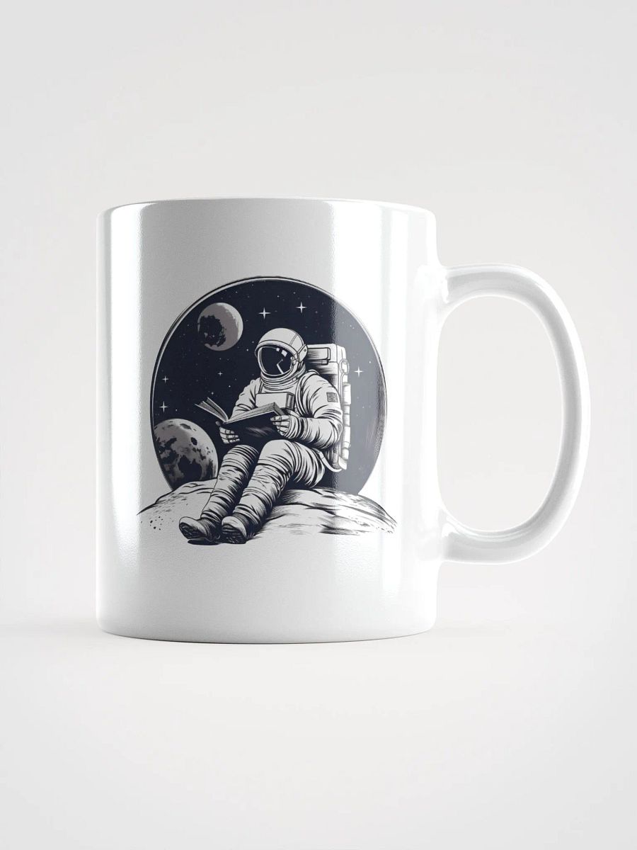 Astronaut Reading Mug product image (1)