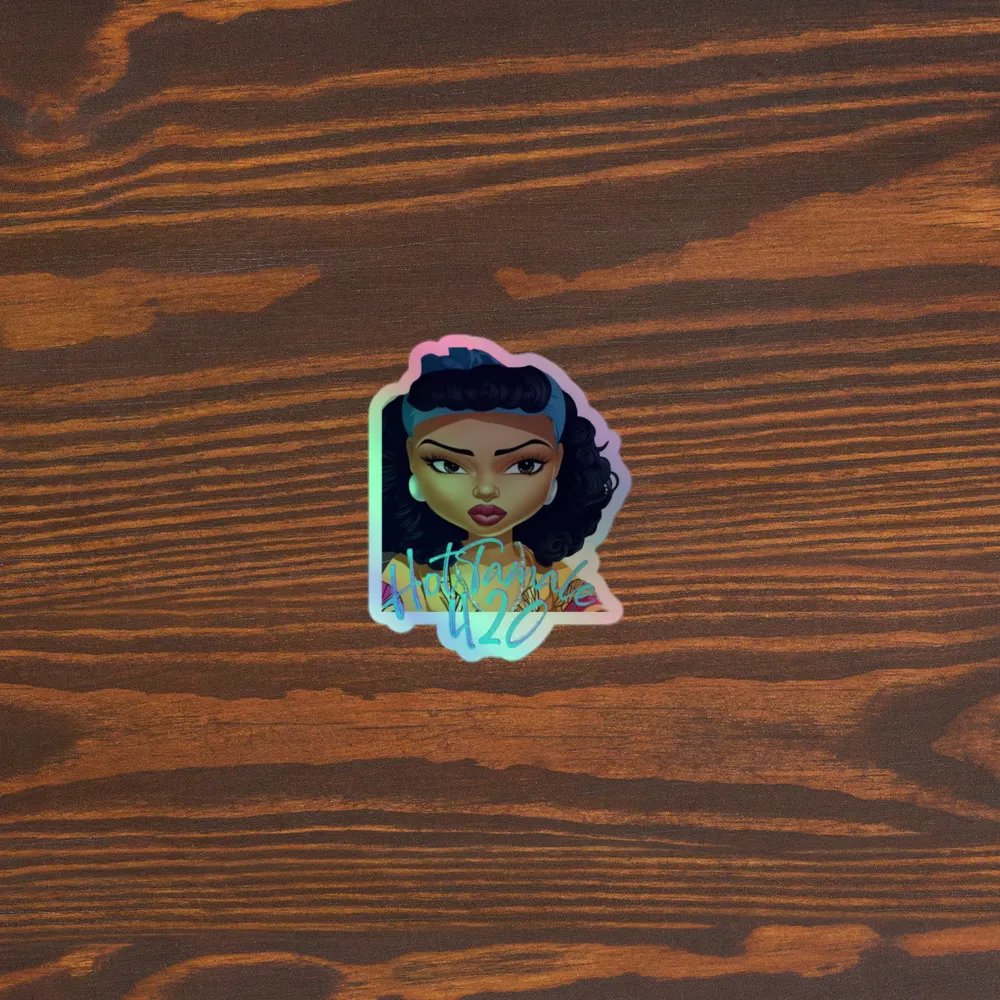 Hot Tamale Chola Holographic Sticker Sheet product image (5)